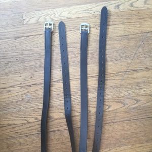 Black Passier leathers